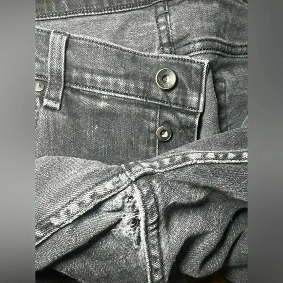 Rag & Bone Standard Issue Fit 1 Extra Slim Black Jean 36 - Picture 8 of 8